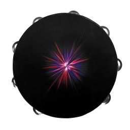 Tambourine Hand Bell Double Drums para crianças, percussão Orff, instrumentos musicais, aço inoxidável, peça, presentes, 10" - Image 1