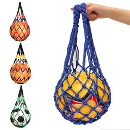 Nylon Ball Carry Net Bag, Equipamento portátil, esportes ao ar livre, futebol, basquete, voleibol, único - Image 2