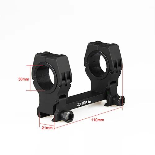 Tactical Rifle Scope Mount, Airsoft, Caça Scopes, Monta Airguns, anéis duplos, M4 Nível de Bolha AR15, Rail 20mm, 25.4mm, 30mm, 35mm - Image 1