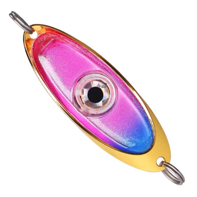 Isca Luminosa Rotativa em Forma de Olho Subaquático para Pesca de Lula com LED