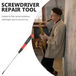 Chave De Fenda De Metal para Flauta, Clarinete, Oboé, Reeds, Luthiers, Fabricantes De Instrumentos Musicais, Repair Tool, R126 - Image 2