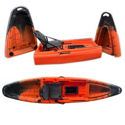 Caiaque de pesca modular para esportes aquáticos, caiaques de emenda, três seções, pesca oceânica, caiaque para esportes aquáticos - Image 1