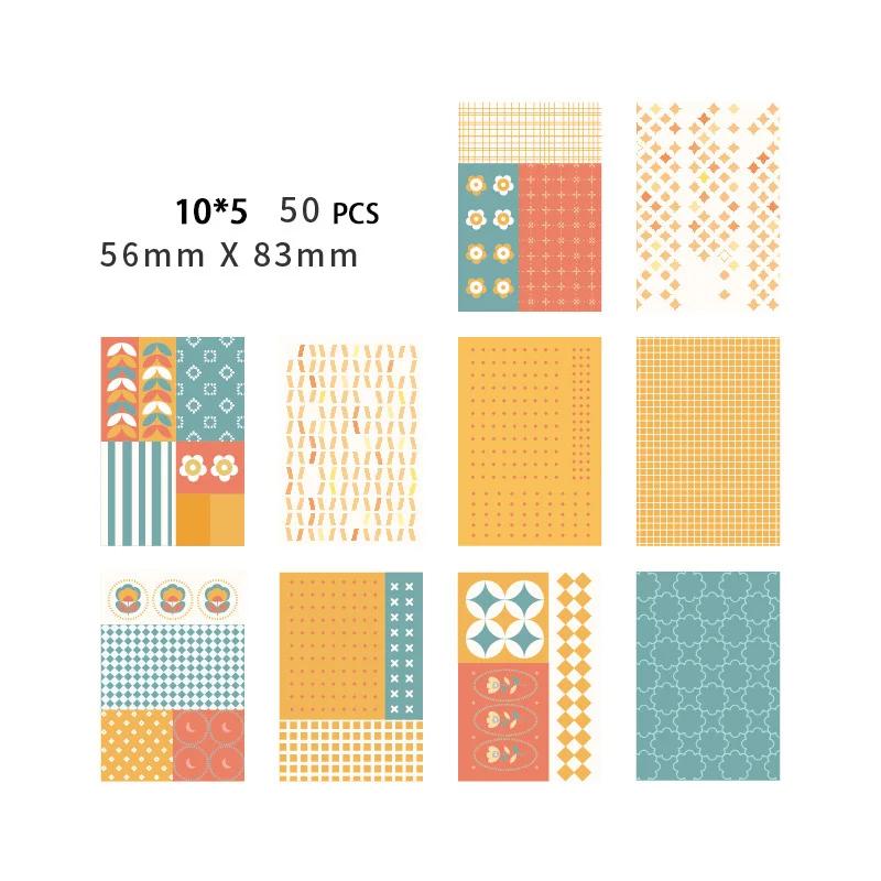 60 folhas simplicidade estilo abstracto padrões scrapbooking almofadas bloco de papel origami arte fundo decorativo cartão de papel artesanato - Image 1