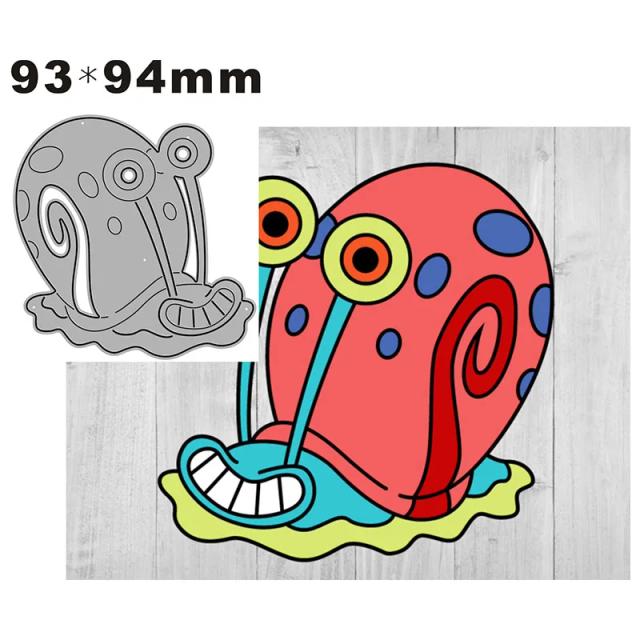Novo Corte a Laser de Caracóis em Metal para Decoração e Scrapbooking em 2022