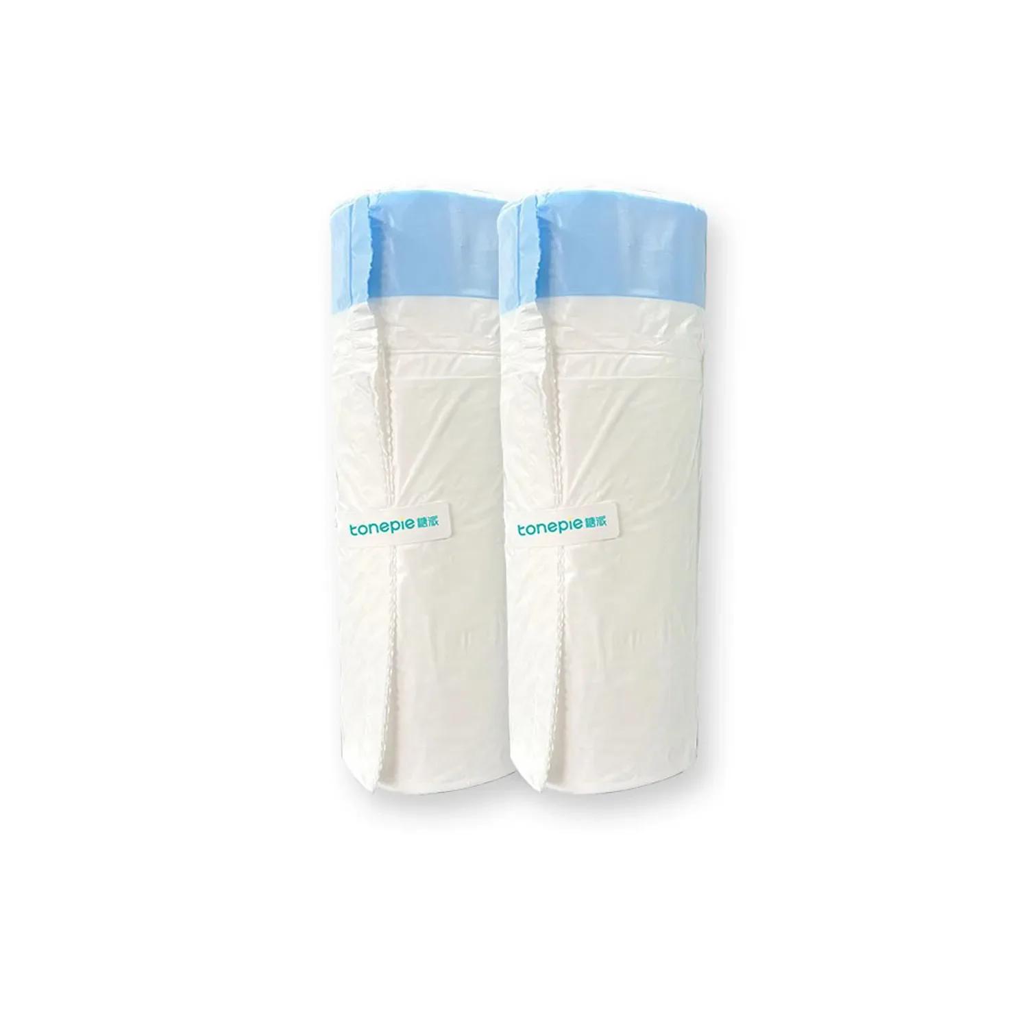 Pet Cocô Sacos com Drawstring Encerramento, Litter Box, Limpo Animais Suprimentos, Cocô Sacos, Apenas LARBAGE, 2 Rolos - Image 1
