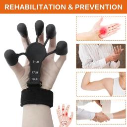 Portátil Silicone Hand Grip Enhancer, Thumb Exerciser, Finger Trainer, Escalada, Força Maca, Equipamentos de Fitness - Image 2