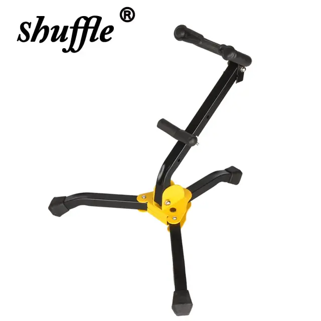 Suporte Dobrável para Saxofone Alto - Acessórios Portáteis e Eficientes para Instrumentos de Sopro