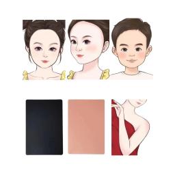 Reutilizável plástico pintura Stencils para menina, Template Exercício, Rosto e Body Art, Ferramentas de maquiagem PVC, Venda quente - Image 3