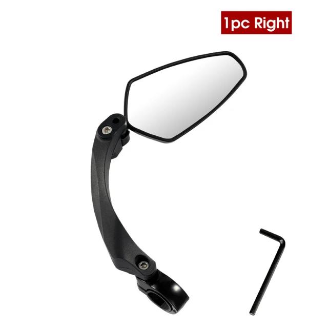 Espelho Retrovisor Ajustável 360 Graus West Biking para Bicicletas - Acessório Ideal para Ciclistas