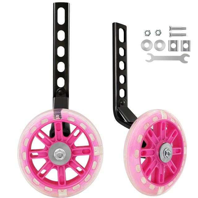 Estabilizador de Rodas Flash Mute para Bicicletas Infantis de 12 a 20 Polegadas – Seguro e Divertido para Meninos e Meninas
