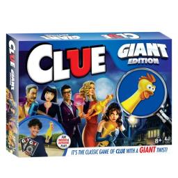 Spin Master Clue Jogo de tabuleiro gigante, Clássico Mistério, Festa - Image 1