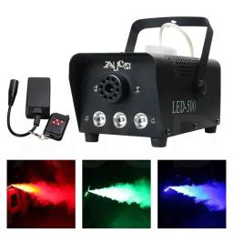 Máquina portátil de fumaça com luzes LED RGB, desinfecção Stage Disco, DJ Home Party Show, atmosfera Efeito Fogger Machine, 400W - Image 1