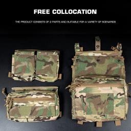 Avançado Painel Tático Mochila, Transportadora de Placa, Bolsa, Caça, Airsoft Vest, Acessórios para LV-119, Assalto Vest - Image 2