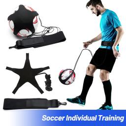 Único Soccer Training Trainer, Futebol Kick and Throw, Training Aid, Controle de Bola, Ajustável, Criança, Adulto Cinto Auxiliar - Image 1