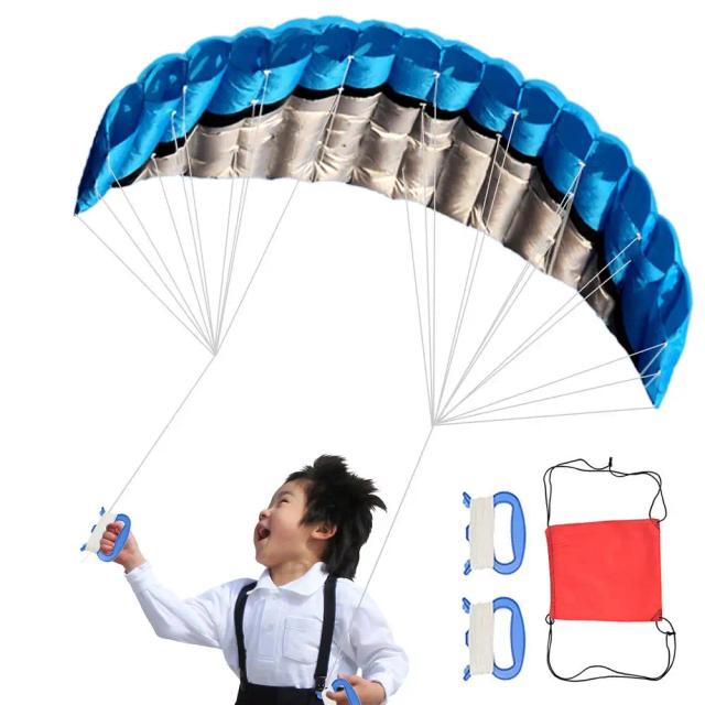 Kite para Kitesurf e Diversão ao Ar Livre - Paraquedas Dobrável de 2,5m Ideal para Treinamento e Recreação