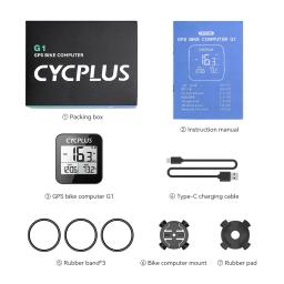 Cycplus ciclismo gps bicicleta computador acessórios velocímetro led ipx6 odômetro à prova dwireless água cronômetro sem fio - Image 6