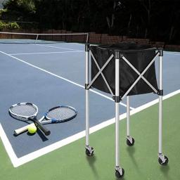 Cesta De Tênis Portátil Para Basquete E Futebol, Bola De Beisebol Com Rodas, Preço Barato, Atacado De Fábrica - Image 1