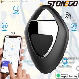 STONEGO-Rastreador Bluetooth para Animais de Estimação, Dispositivo Inteligente Anti-Perdido, Localizador GPS, Chaveiro, Controle de Aplicativos, Ajuste para IOS, Telefone Android - Image 1