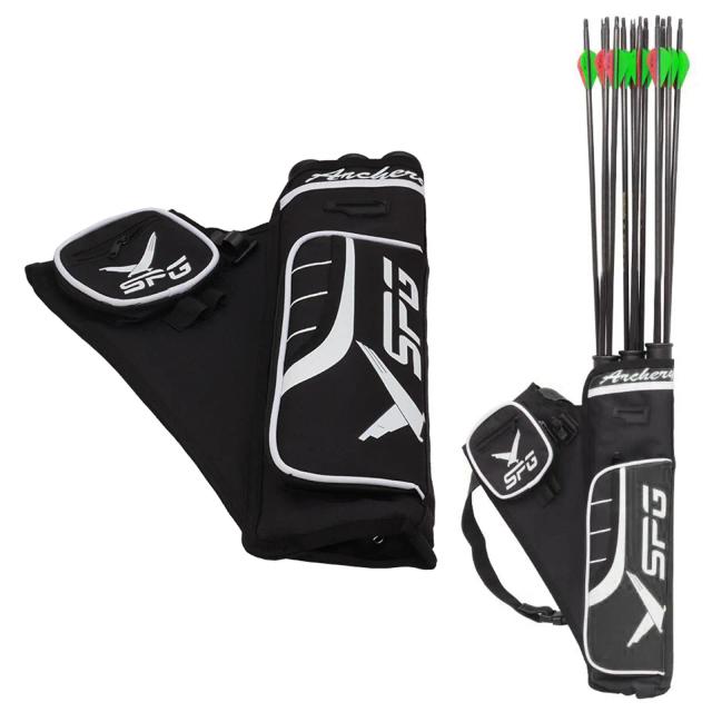 Cintura Carry Bag com Cinto Ajustável e 3 Hip Quivers para Aventura ao Ar Livre