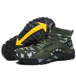 Sapatos de água descalços de cano alto, botas de montanha Trekking, tênis antiderrapantes, resistente ao desgaste ao ar livre - Image 3