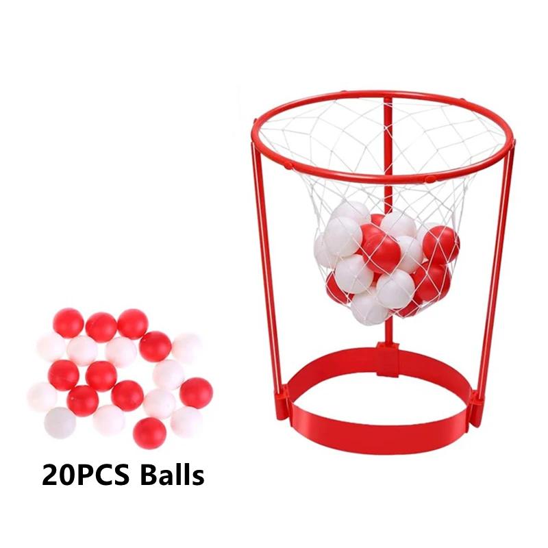 Conjunto de jogo de basquete para crianças e adultos, jogo de carnaval, bandana para atividades internas e externas, presente divertido - Image 1