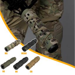 Proteção para espingarda de Airsoft, Supressor de tiro militar, Coldre de cano silenciador cortado a laser, escudo térmico, paintball 8503 - Image 1