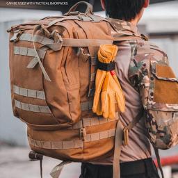 Multi-purpose luvas de náilon gancho luvas de trabalho clipe de segurança ao ar livre tático escalada corda acampamento pendurado buck acampamento ao ar livre - Image 5