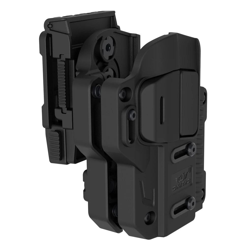 360° Coldre Universal Para 200 + Pistolas Populares de tamanho completo, compactas, subcompactas e semi-automáticas OWB Coldre Tático Direito,Coldre tático universal para Sig Sauer, Beretta, CZ, Taurus, Ruger, Colt - Image 1