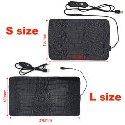 Almofada de aquecimento para animais de estimação, terrário, réptil, cobertor elétrico usb, aquecedor, 3 engrenagens, controlador de temperatura ajustável, incubadora - Image 5