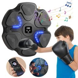 Smart Music Boxing Machine para adultos e crianças, Sports Fitness Trainer, Home Exercício Response, Boxing Wall Target, Novo - Image 1