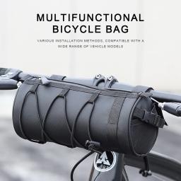 Bolsa dianteira para bicicleta Bolsa para guidão Bolsa para bicicleta Armação Alforje Multifuncional Bolsa de ombro portátil MTB Acessórios para bicicletas - Image 1