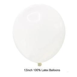 Branco Coração Confetti Látex Balões Set, Casamento e Festa de Noivado Decorações Kit, 100% Látex Balões, Ela Disse Sim, 12 unid... - Image 3