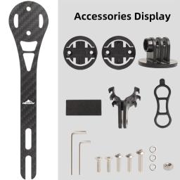 Quadro de cronômetro de fibra de carbono para bicicleta, liga de alumínio, quadro integrado, mountain bike, jiaming, suporte de cronômetro de bicicleta de estrada - Image 3