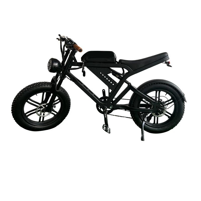 Bateria de lítio para bicicleta de neve de montanha ajuda a homens e mulheres com deslocamento de velocidade variável, bateria leve, bicicleta elétrica - Image 1