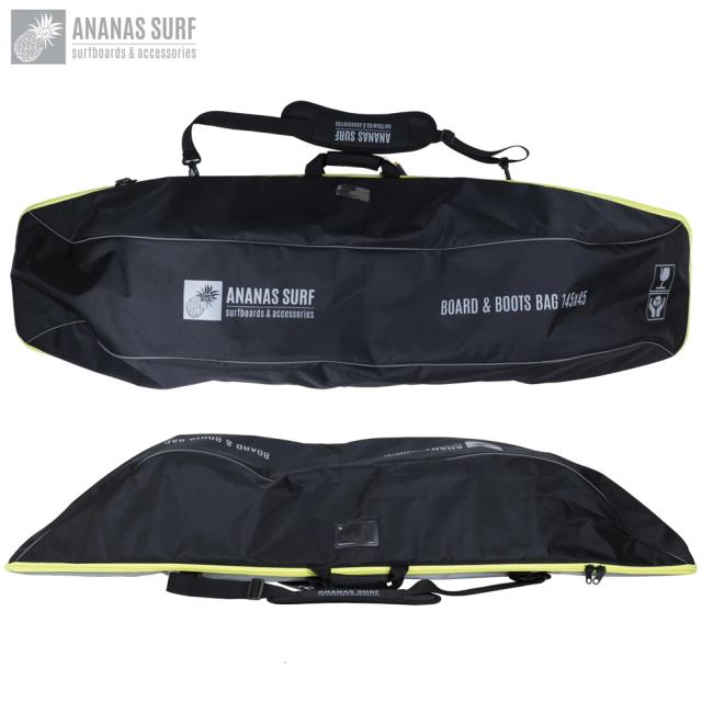 Bolsa de Viagem Ananas para Kiteboard e Wakeboard de 145cm - Cabo de Proteção para Wakesurf e Twintip