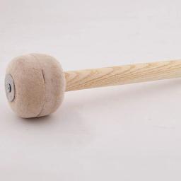 Tambor Varas com Madeira Handle, Felt Marretas Baquetas, Percussão Instrument Acessórios, 1 Par - Image 6