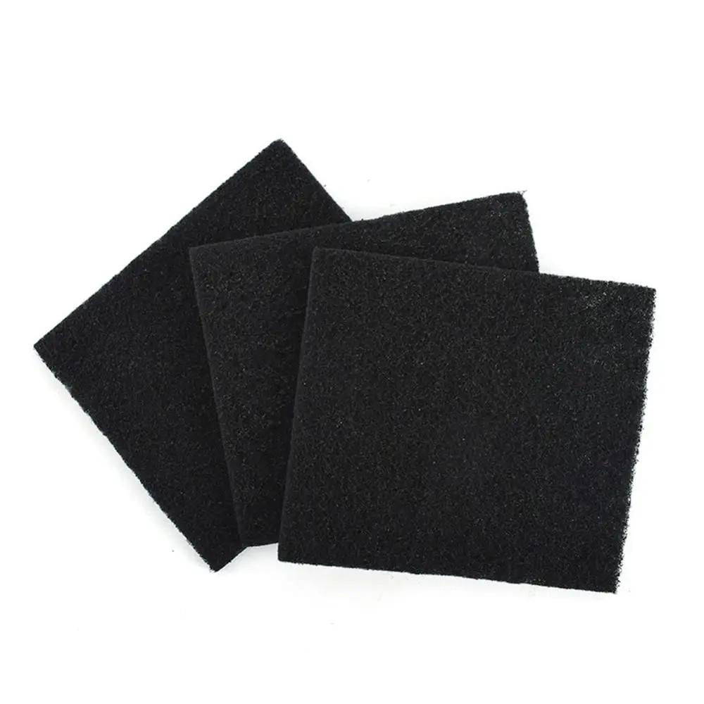Pacote de filtro de carbono ativado para animais, alta absorção, filtro de desempenho para caixas de areia para gatos, banheiro preto, 3pcs - Image 1