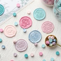 Selos De Vedação De Cera, DIY, Casamento, Festa De Aniversário, Convite, Envelope, Processo De Decoração, Cartão, 300Pcs - Image 2