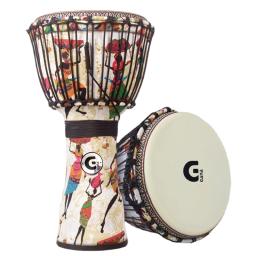 10 12 Polegada djembe tambor africano portátil de viagem tambores africanos iniciante goblet mão tambor percussão instrumento crianças presente adulto - Image 1