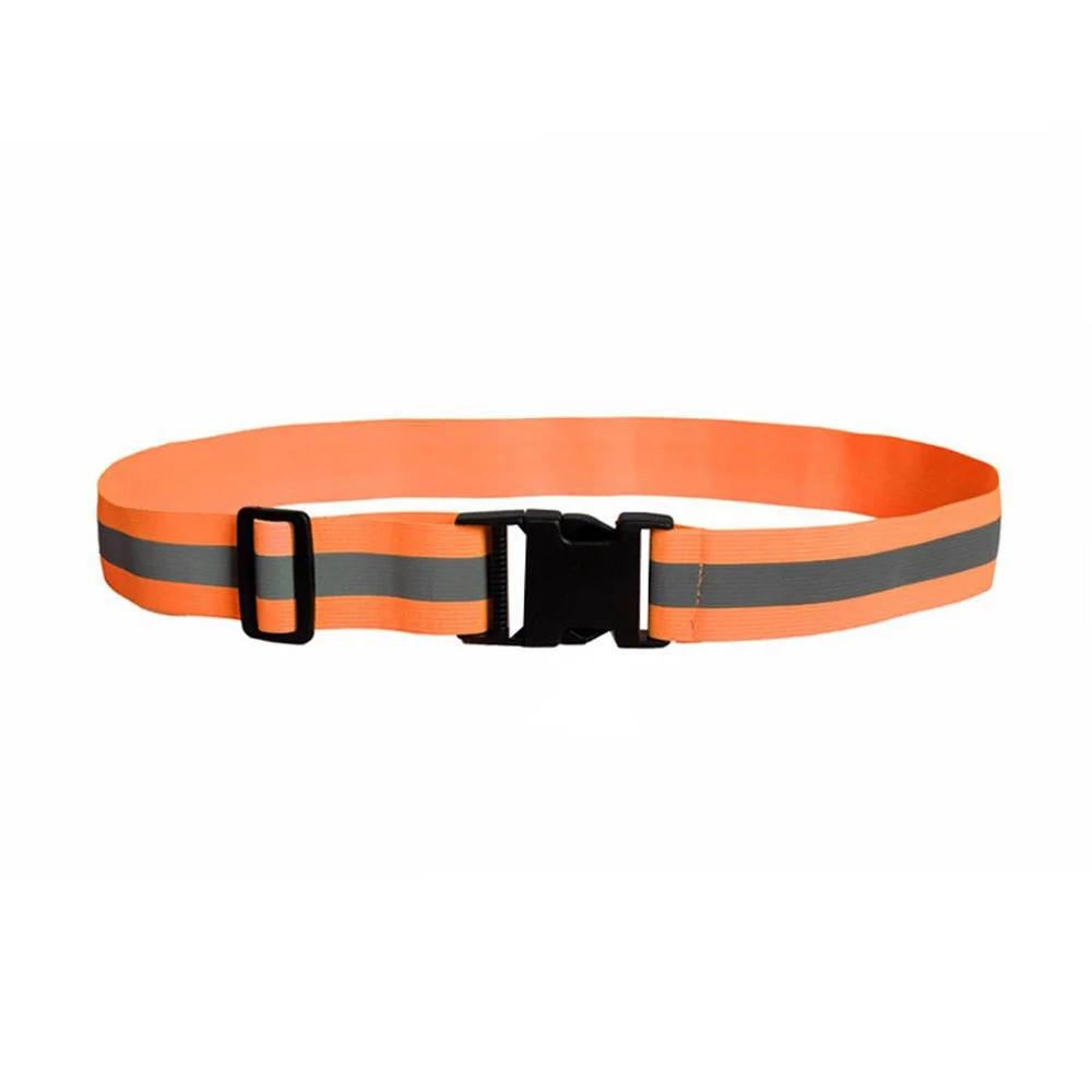 Alta Visibilidade Reflective Belt para Night Safety Gear, Cintura Elástica Ajustável, Banda de Aviso, Corrida e Ciclismo - Image 1