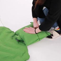 Saco inflável de acampamento ultraleve, Air Bag dobrável portátil ao ar livre, colchões de dormir, esteira de caminhada, inflação rápida - Image 3