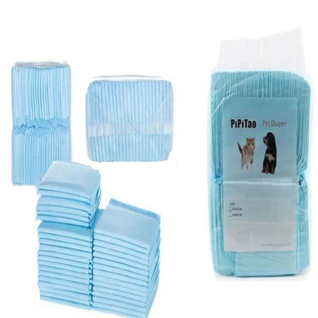Tapete Descartável Absorvente para Treinamento de Animais de Estimação - Ideal para Banheiro e Xixi de Cachorros