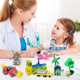 DIY Caneta de Impressão 3D com Tela LED, Filamento PLA, Impressora 3D, Stift, Brinquedo Criativo, Presente para Crianças, Desenho de Design, 25m - Image 6