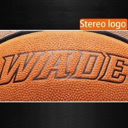 WADE Genuine Leather Particle Basketball, adequado para uso ao ar livre com bomba livre - Image 6