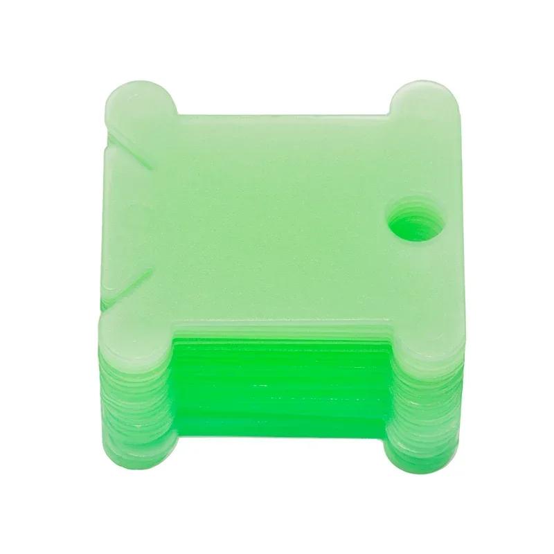 Suporte De Linha De Bordado Artesanato Floss Bobina Ponto Cruz Suporte De Armazenamento De Placa De Linha De Costura De Plástico Organizador De Rosca De Cartão - Image 1