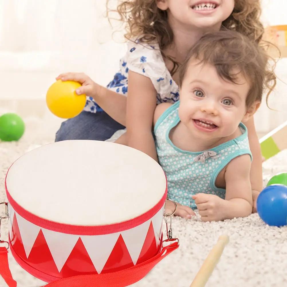 Infantil Snare Drum, instrumento de percussão, bateria de música, brinquedo para crianças, idades 1-3 - Image 1