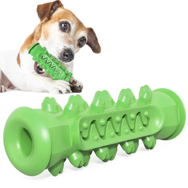 Escova de Dentes Molar para Cães: Brinquedo Mastigável Macio e Seguro para Higiene Dental dos Pets