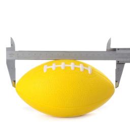 Mini Descompressão Rugby Toy, Soft PU Stress Ansiedade Bolas Esportivas, Inflação Marrom Livre para Crianças e Adultos, Pet Training - Image 4