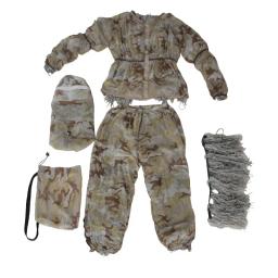 Ghillie terno caçador caça floresta 3d folha biônica camuflagem roupas disfarce uniforme sniper cs camo ternos conjunto - Image 5