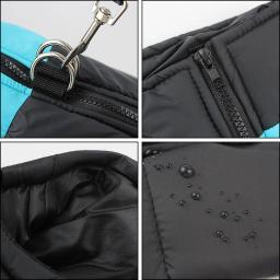 Inverno quente cão colete jaqueta S-7XL roupas para animais de estimação pequeno médio grande cães doberman pastor alemão greyhound animais de estimação vestuário casaco - Image 3